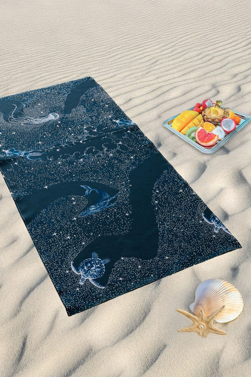 Полотенце пляжное Тайны океана - Натали фото 2