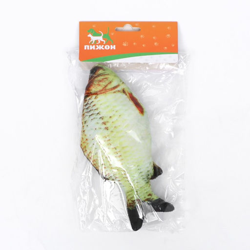 Игрушка Рыба моей мечты! с кошачьей мятой, 20 см - Пижон фото 5