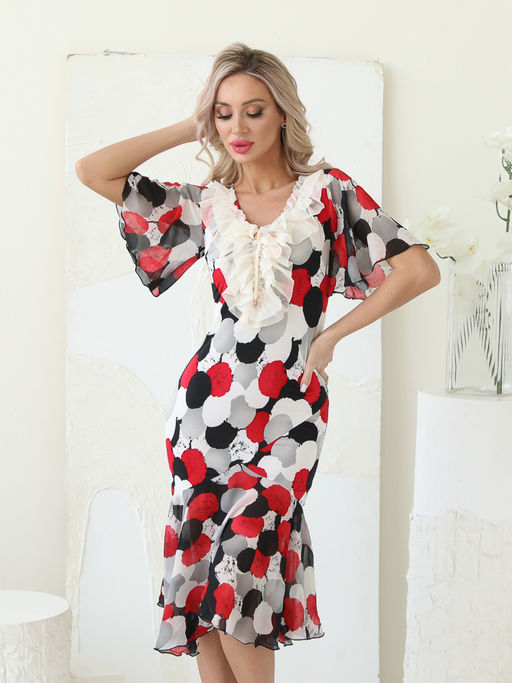 Платье П3-1447 - Wisell фото 7