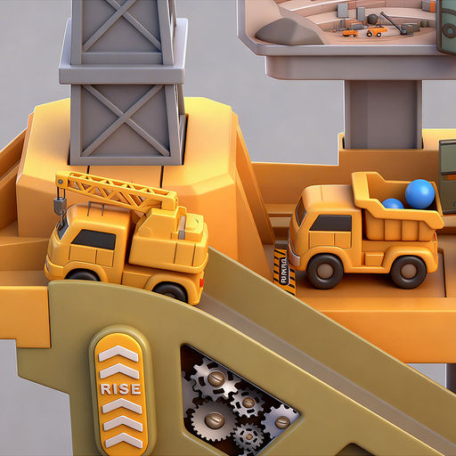 Парковка "Спец паркинг" (свет, звук) в коробке