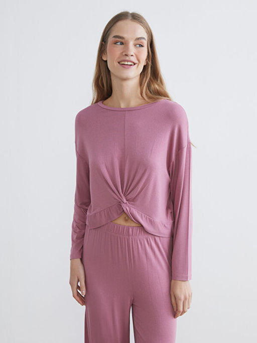 Bisiklet Yaka Kad?n Pijama Tak?m