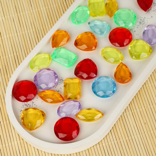 Декоративные камни 70г / XM-27-1 /уп 200/ пластик 718698 - Галеонтрейд фото 2