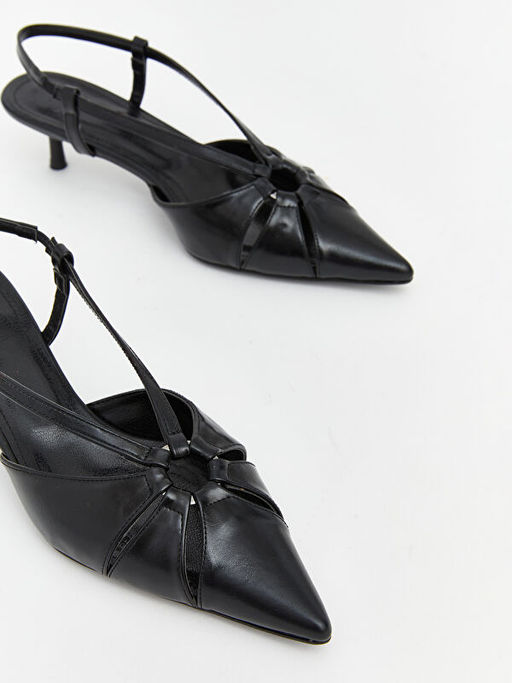 Sivri Burun Kad?n Topuklu Ayakkab?