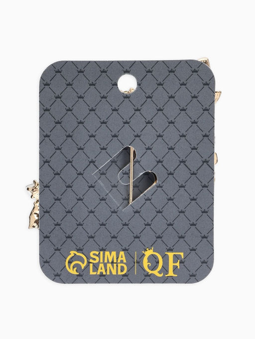 Брошь «Императрица. Орден», цветная в золоте