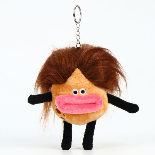 Мягкая игрушка Тролль-губастик на брелоке, 10 см - Simaland фото 3