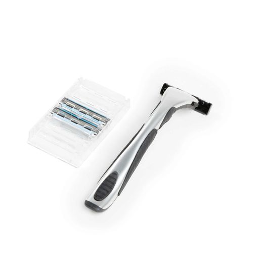 Бритва "Настоящий мужчина 3 Schick Professional", 3 лезвия США, станок + 2 сменных кассеты