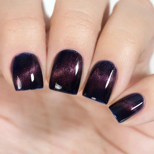 Магнитный лак для ногтей Длинная Ночь, 11 мл - Masura фото 4