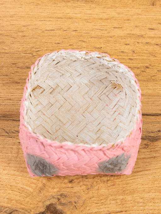 Корзинка «Поросёнок», 8×8×13 см, бамбук