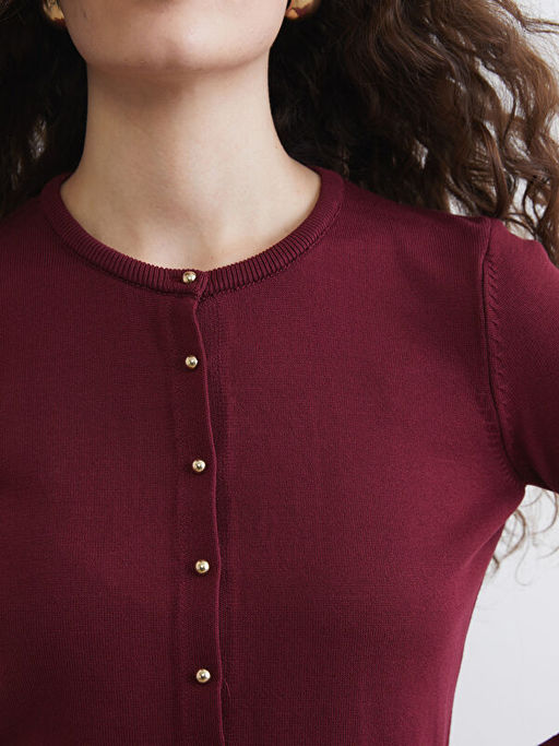 Bisiklet Yaka Kad?n Triko H?rka