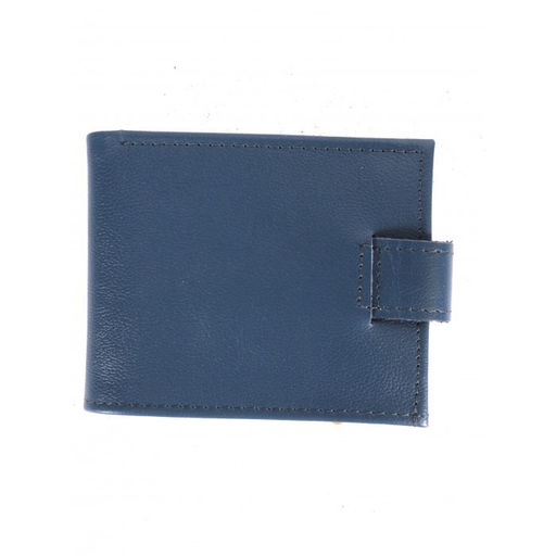 Портмоне мужское Croco-ПР-908 натуральная кожа 3 отд, 3 карм, синий бергамо (47) 265138  фото 2