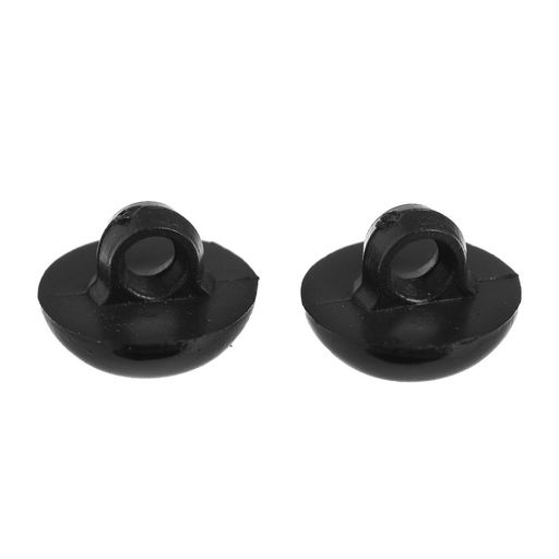 Глаза пришивные, набор 100 шт., размер: 1 шт. 1,2 см - Школа талантов фото 2