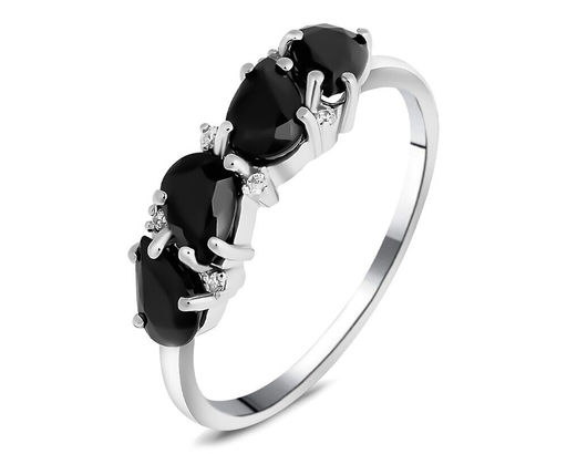 Кольцо, сапфир корунд, Грейс