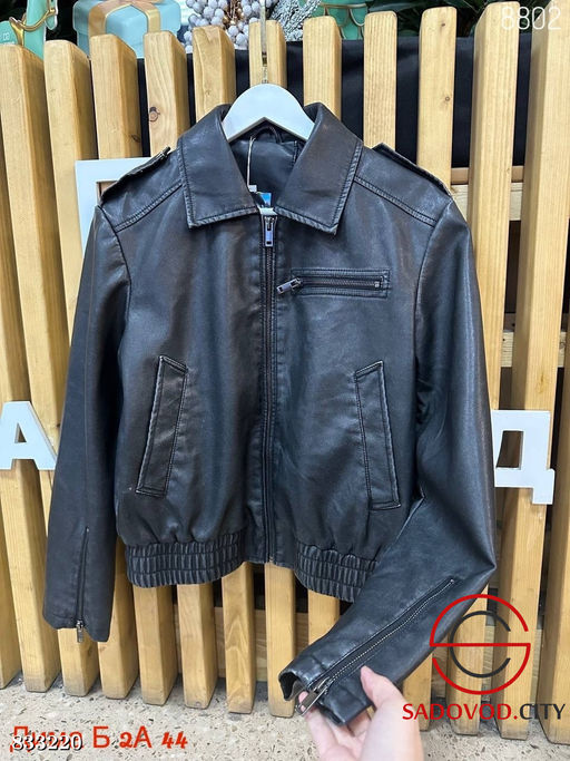 Кожаная куртка весенняя - Bruno фото 3