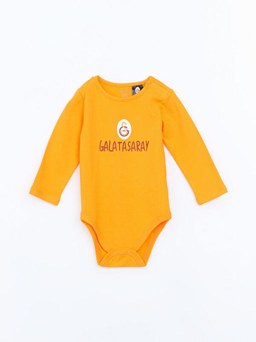 Galatasaray Bask?l? Erkek Bebek ??t??tl? Body ve E?ofman Alt 2li - Waikiki фото 2