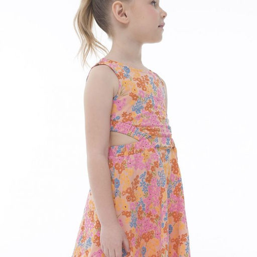 PELICAN, платье для девочек, Персиковый  фото 4