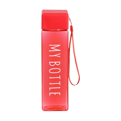 Бутылка для воды My bottle, 450 мл, 20×5.5 см, красная