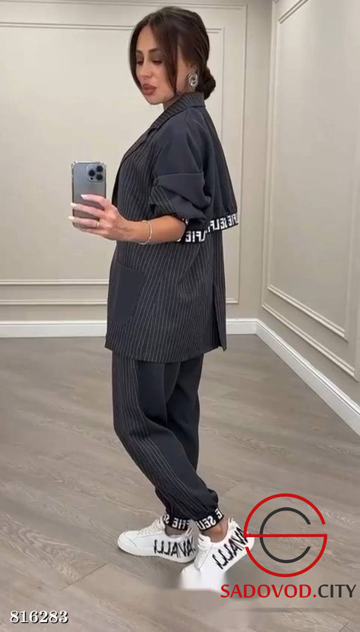 Костюм двойка в стиле спорт-шик - Bruno фото 4