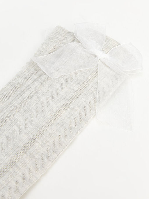 Fiyonk Detayl? K?z ?ocuk Diz Alt? ?orap - Waikiki фото 3