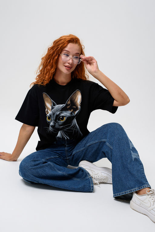 8506/1 Футболка женская оверсайз - Натали фото 125