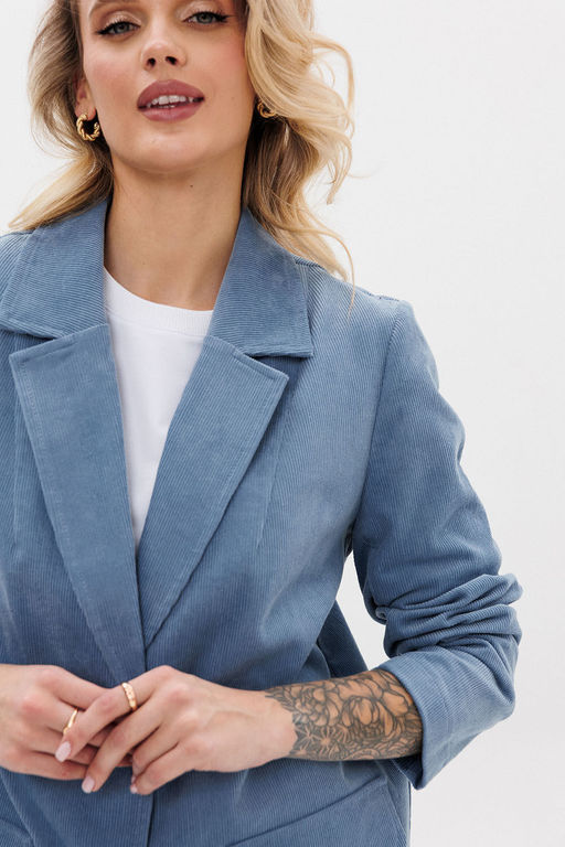 Жакет GO F4106/29-1413.170-176 голубой - Pirs фото 4