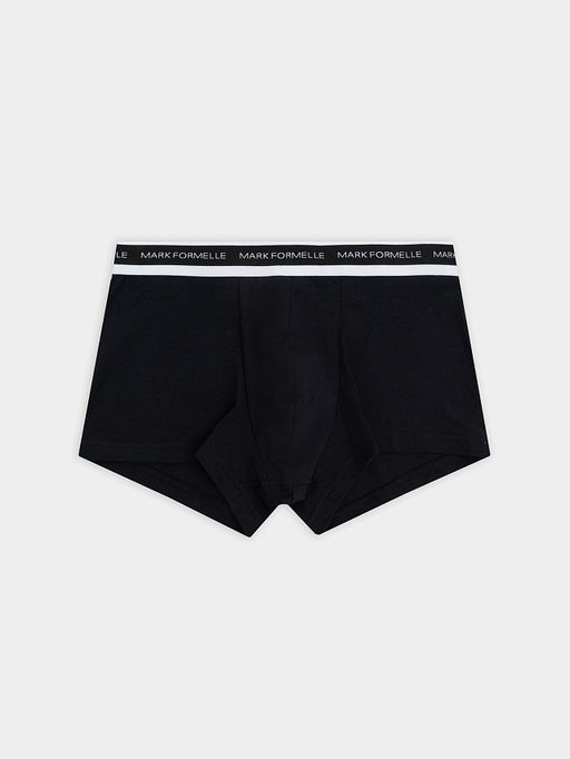 Цена за 2 штуки! Трусы боксеры мужские черные - Mark formelle фото 7