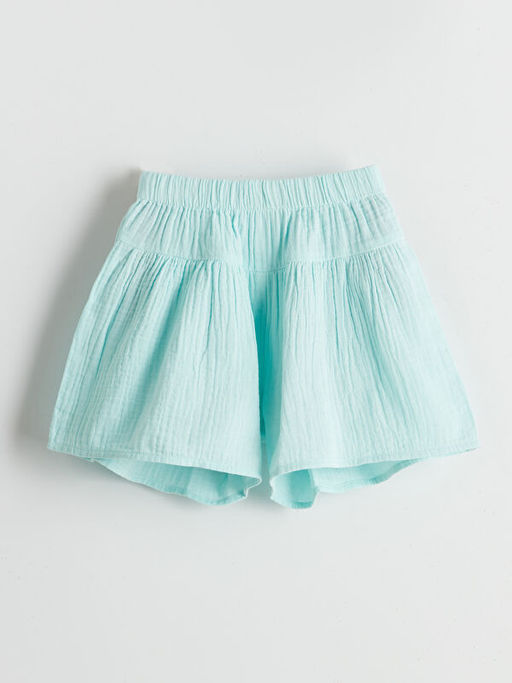 Beli Lastikli Basic M?slin K?z ?ocuk ?ort