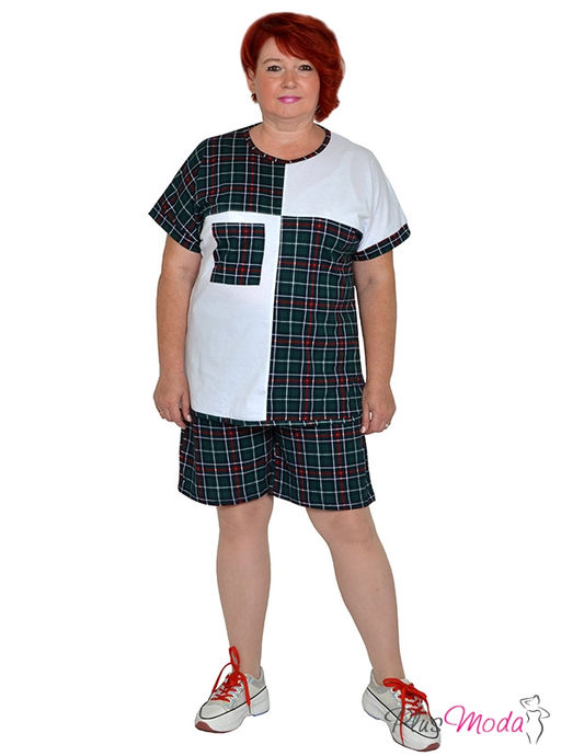 Шорты Модель №1653 размеры 44-84 - Plusmoda фото 3