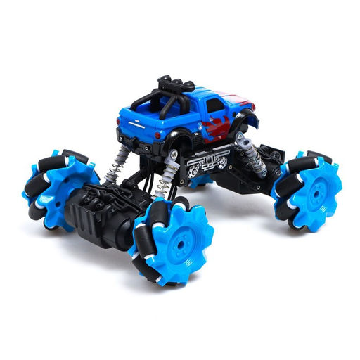 Джип радиоуправляемый DRIFT, 4WD, дрифт, работает от аккумулятора, цвет синий - АвтоГрад фото 3