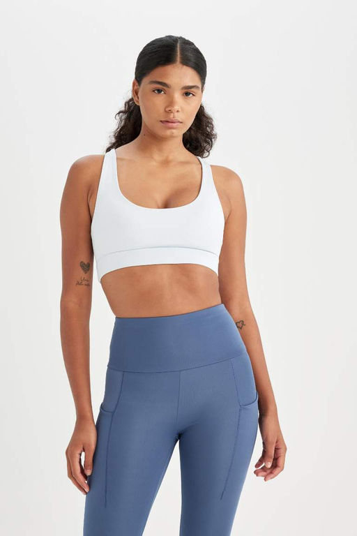 DeFactoFit Бюстгальтер с круглым вырезом  фото 5