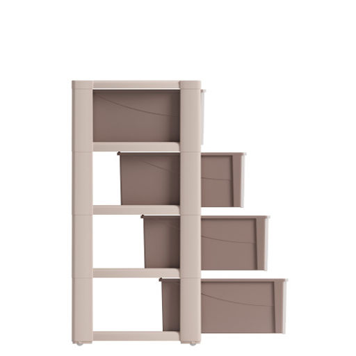 Комод "Колорит" 4-х секцион. широкий (бежевый) М8759