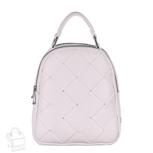 Рюкзак женский 69138-1 white Velina Fabbiano-Safenta  в Новосибирске