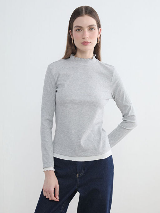 Dik Yaka F?rf?rl? Kad?n Body