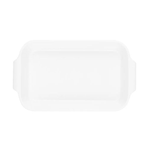 50390 GIPFEL Форма для запекания BIANCO прямоугольная, 36х20,5х6,5см, 2200мл. Материал: фарфор. Цвет: белый.  фото 3