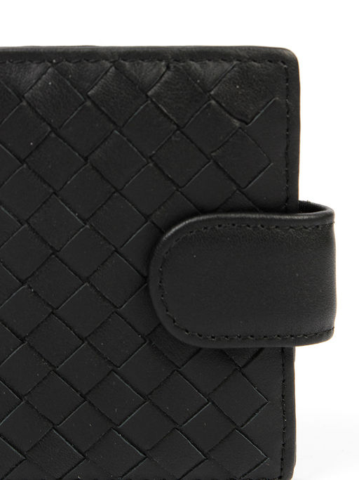 LACCOMA портмоне 208-M0611-черный натуральная кожа фото 3