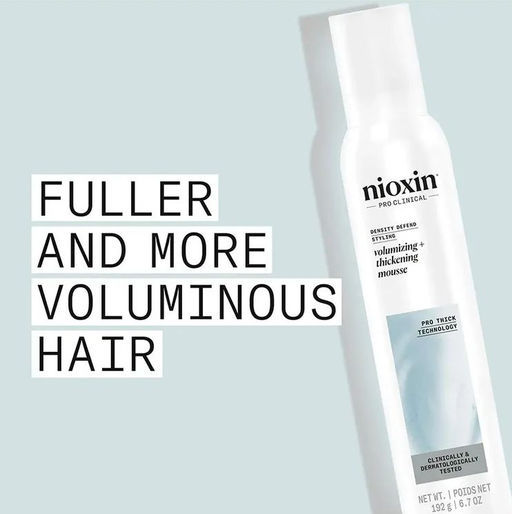 Мусс для объема Volumising, 200 мл Density Defend Nioxin  фото 3