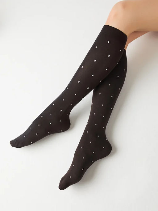 gamb. MICRO POIS 70 гольфы (горошек)! - nero - Minimi фото 3