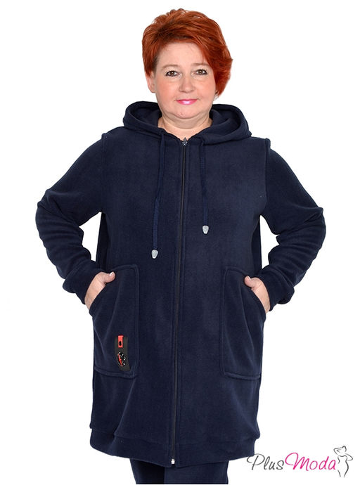 Жакет-пальто Модель №1787 размеры 44-84 - Plusmoda фото 8