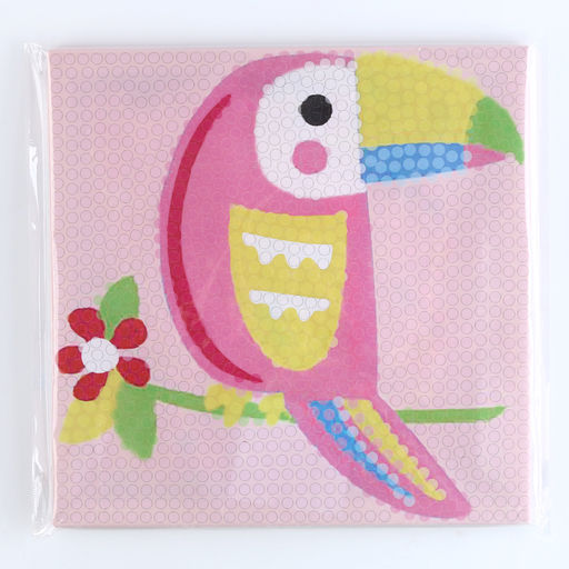 Аппликация помпошками Тукан размер 30 30 см, клей 30 мл - Simaland фото 8