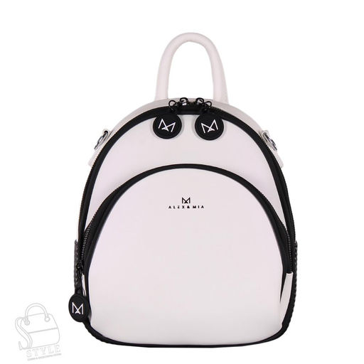 Рюкзак женский 8876CD white Alex&Mia/30 в Новосибирске