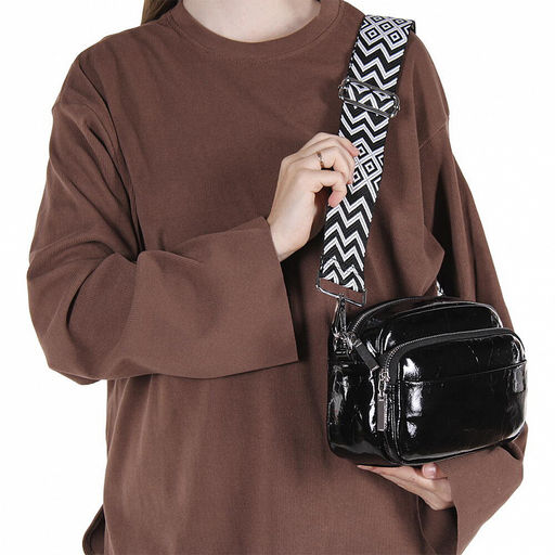 Сумка 941-1 black Polina&Eiterou