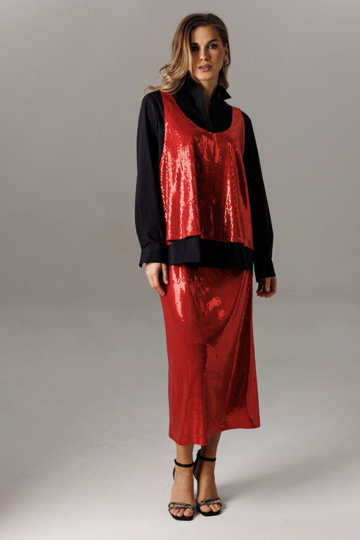 Костюм Lars Style 1191 черный, красный