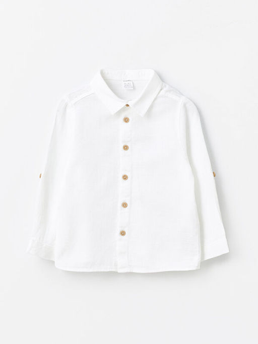 Uzun Kollu Basic Erkek Bebek G?mlek