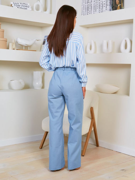 БРЮКИ ВЕНСАНЭ БЛЮ -