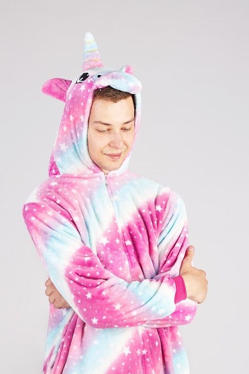 Пижама кигуруми Волшебный фиолетовый Единорог