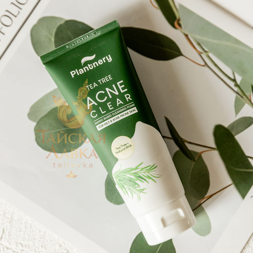 Пенка д/умывания Антиакне с Маслом Чайного Дерева и Аминокислотами PLANTNERY 100 гр  фото 3