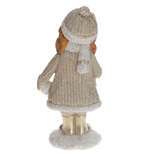 Фигурка декоративная "Мальчик/Девочка", L6 W4 H12,5 см, 2в.