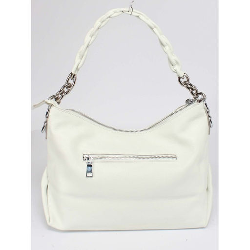 Сумка женская натуральная кожа JRP-8917-9, 1отд+карм/перег, плечевой ремень, белый SALE 259894 - Adelia фото 7