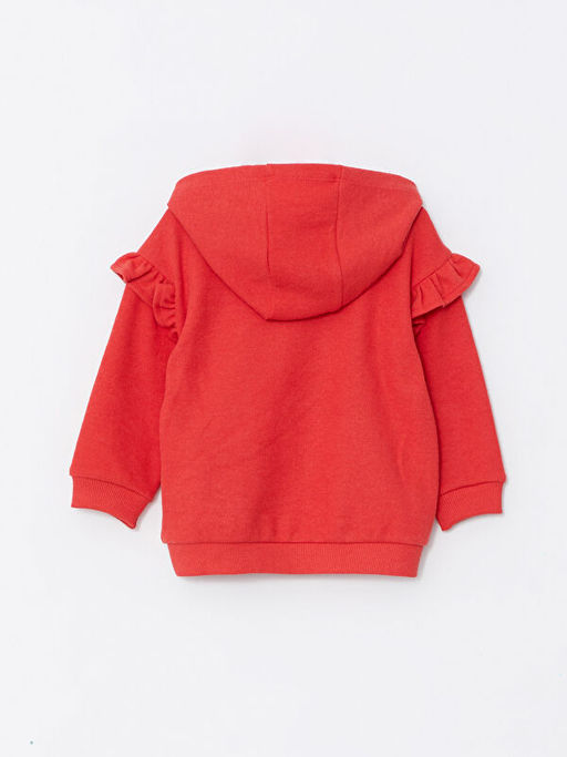 Uzun Kollu Minnie Mouse Bask?l? K?z Bebek Hoodie - Waikiki фото 2