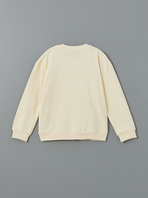 Bisiklet Yaka K?z ?ocuk Sweatshirt - Waikiki фото 2
