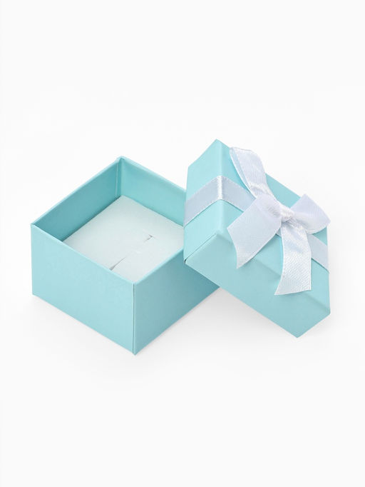 Набор коробочек подарочных 6 шт. под кольцо «Тиффани» 5×5, цвет бирюзовый (3593346)